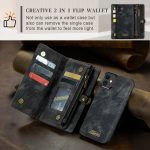 CaseMe 008 magnetic detachable wallet case for iPhone 11 in black
