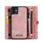 CaseMe 008 magnetic detachable wallet case for iPhone 11 in pink