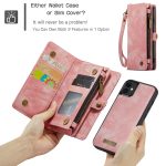 CaseMe 008 magnetic detachable wallet case for iPhone 11 in pink
