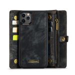 CaseMe 008 magnetic detachable wallet case for iPhone 11 Pro in black
