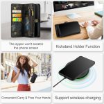CaseMe 008 magnetic detachable wallet case for iPhone 11 Pro in black