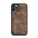 CaseMe 008 magnetic detachable wallet case for iPhone 11 Pro in brown