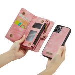 CaseMe 008 magnetic detachable wallet case for iPhone 11 Pro in pink