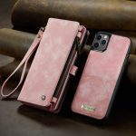 CaseMe 008 magnetic detachable wallet case for iPhone 11 Pro in pink