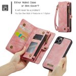 CaseMe 008 magnetic detachable wallet case for iPhone 11 Pro in pink