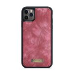 CaseMe 008 magnetic detachable wallet case for iPhone 11 Pro in rose