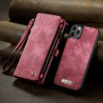 CaseMe 008 magnetic detachable wallet case for iPhone 11 Pro in rose