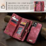 CaseMe 008 magnetic detachable wallet case for iPhone 11 Pro in rose