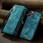 CaseMe 008 magnetic detachable wallet case for iPhone 11 Pro in teal
