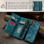CaseMe 008 magnetic detachable wallet case for iPhone 11 Pro in teal