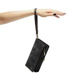CaseMe 008 magnetic detachable wallet case for iPhone 12 and iPhone 12 Mini in black