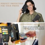 CaseMe 008 magnetic detachable wallet case for iPhone 12 and iPhone 12 Mini in black