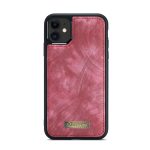CaseMe 008 magnetic detachable wallet case for iPhone 12 and iPhone 12 Mini in rose