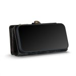 CaseMe 008 magnetic detachable wallet case for iPhone 12 Pro and iPhone 12 Pro Max in black