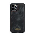 CaseMe 008 magnetic detachable wallet case for iPhone 12 Pro and iPhone 12 Pro Max in black