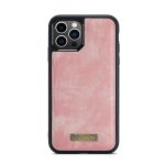 CaseMe 008 magnetic detachable wallet case for iPhone 12 Pro and iPhone 12 Pro Max in pink