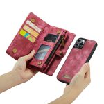 CaseMe 008 magnetic detachable wallet case for iPhone 12 Pro and iPhone 12 Pro Max in rose