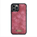 CaseMe 008 magnetic detachable wallet case for iPhone 12 Pro and iPhone 12 Pro Max in rose