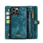 CaseMe 008 magnetic detachable wallet case for iPhone 12 Pro and iPhone 12 Pro Max in teal