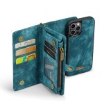 CaseMe 008 magnetic detachable wallet case for iPhone 12 Pro and iPhone 12 Pro Max in teal