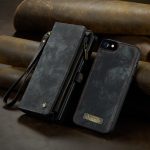 CaseMe 008 magnetic detachable wallet case for iPhone 6 in black