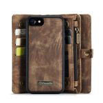 CaseMe 008 magnetic detachable wallet case for iPhone 6 in brown