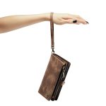 CaseMe 008 magnetic detachable wallet case for iPhone 6 in brown