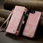 CaseMe 008 magnetic detachable wallet case for iPhone 6 in pink