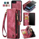 CaseMe 008 magnetic detachable wallet case for iPhone 6 in rose