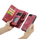 CaseMe 008 magnetic detachable wallet case for iPhone 6 in rose