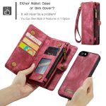 CaseMe 008 magnetic detachable wallet case for iPhone 6 in rose