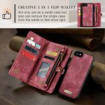 CaseMe 008 magnetic detachable wallet case for iPhone 6 in rose