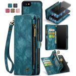 CaseMe 008 magnetic detachable wallet case for iPhone 6 in teal