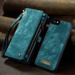 CaseMe 008 magnetic detachable wallet case for iPhone 6 in teal