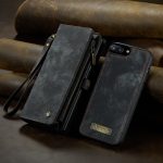 CaseMe 008 magnetic detachable wallet case for iPhone 6 Plus, iPhone 7 Plus and more in black