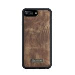 CaseMe 008 magnetic detachable wallet case for iPhone 6 Plus, iPhone 7 Plus and more in brown