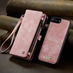 CaseMe 008 magnetic detachable wallet case for iPhone 6 Plus, iPhone 7 Plus and more in pink