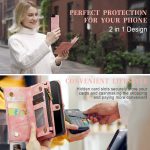 CaseMe 008 magnetic detachable wallet case for iPhone 6 Plus, iPhone 7 Plus and more in pink