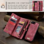 CaseMe 008 magnetic detachable wallet case for iPhone 6 Plus, iPhone 7 Plus and more in rose