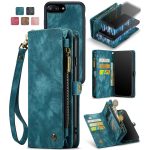 CaseMe 008 magnetic detachable wallet case for iPhone 6 Plus, iPhone 7 Plus and more in teal