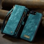 CaseMe 008 magnetic detachable wallet case for iPhone 6 Plus, iPhone 7 Plus and more in teal