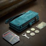 CaseMe 008 magnetic detachable wallet case for iPhone 6 Plus, iPhone 7 Plus and more in teal