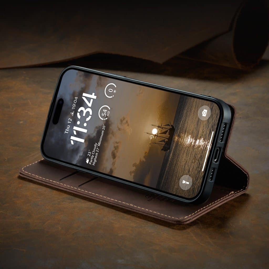 CaseMe leather wallet phone case