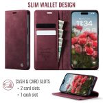 CaseMe 033 vintage RFID wallet case for iPhone 17 Pro