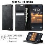 CaseMe 033 vintage RFID wallet case for iPhone 17 Pro