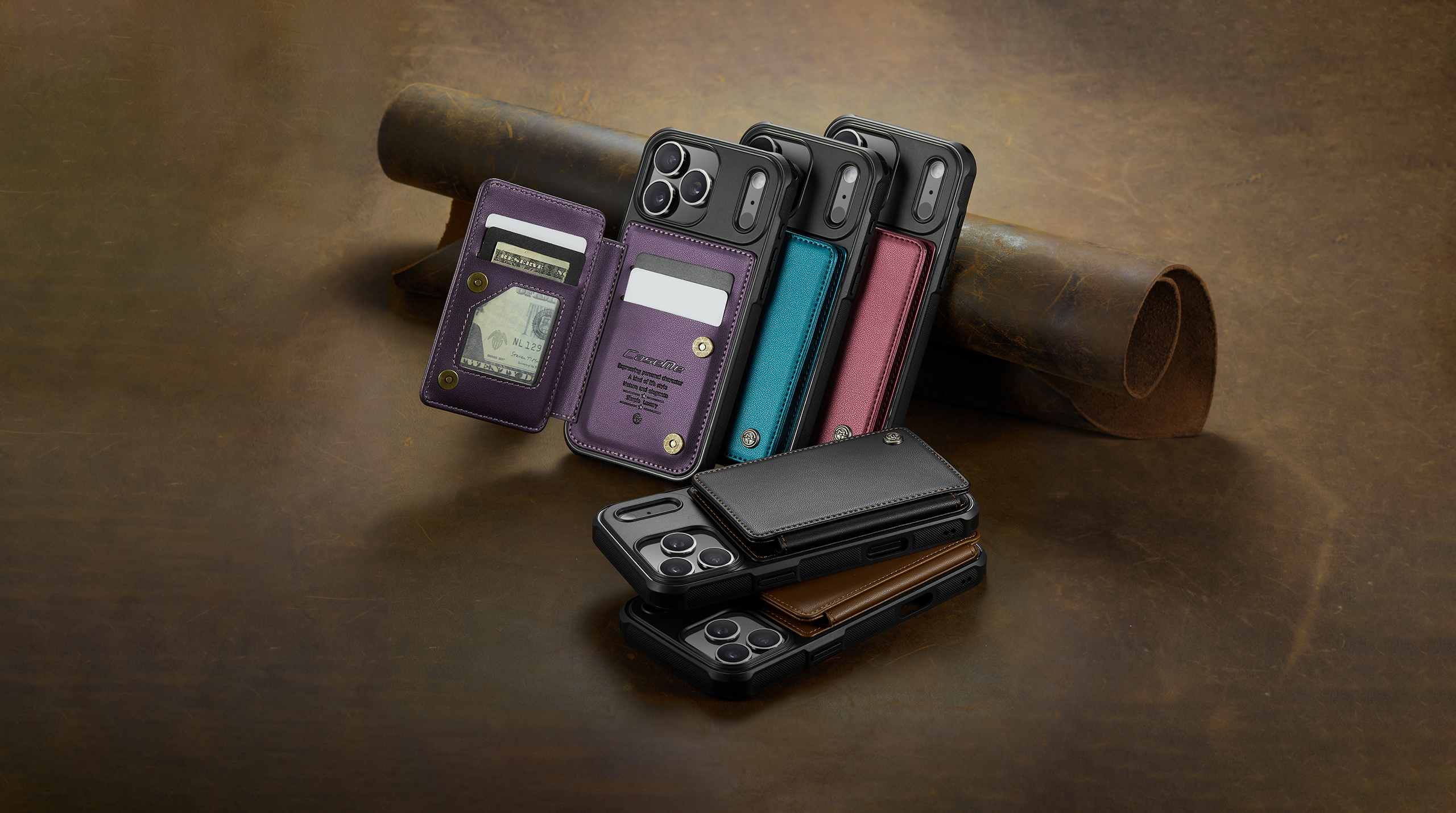 CaseMe C22 — first shell-based wallet case
